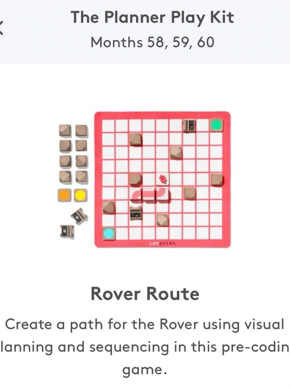 Lovevery Rover Route Game - NEW!